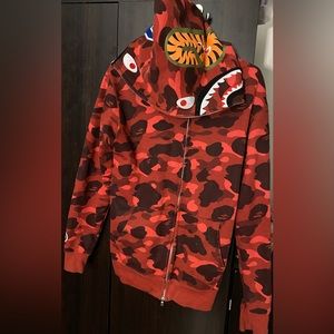 BAPE Shark Camo Hoodie